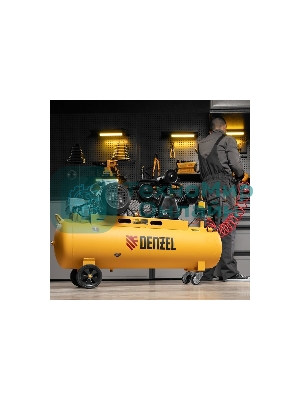 Компрессор воздушный Denzel рем. привод BCW3000-T/100, 3,0 кВт, 100 литров, 520 л/мин
