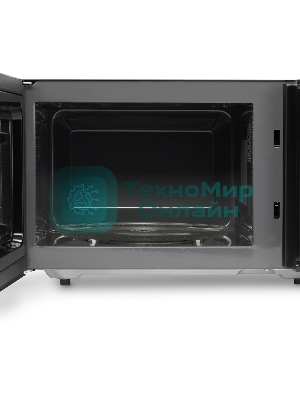 Микроволновая печь Hyundai HYM-D3009 черный, 23 л, 800 Вт, переключатели - кнопки, поворотный механизм
