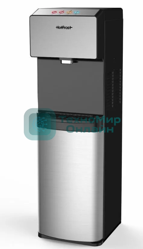 Кулер Hotfrost V450ASM напольный компрессорный черный/серебристый