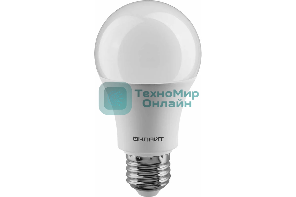 Лампа светодиодная ОНЛАЙТ 61149 OLL-A60-15-230-2.7K-E27 грушевидная
