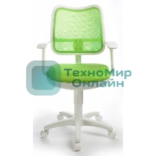 Кресло Бюрократ CH-W797/SD/TW-18 салатовый, сетка/ткань, 120 кг, механизм качания