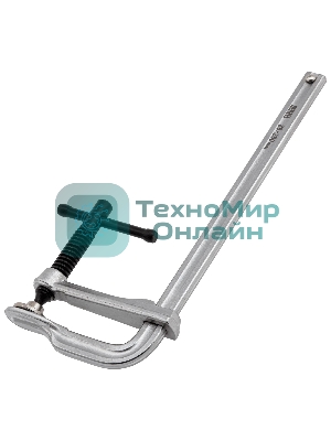 Струбцина Denzel F-образная, 80x200 мм, кованая