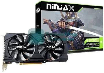 Видеокарта Ninja (Sinotex) RTX 2060 SUPER 8Gb GDDR6 256bit DVI DP HDMI 2FAN RTL