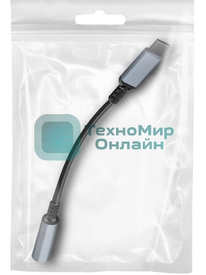 Переходник Defender JACK03-01 PRO 3.5 jack (F)-Type-C(M) c ЦАП 1