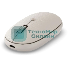 Мышка компьютерная Satechi OntheGo Bluetooth Mouse with USB-C Rechargeable Battery, песочный
