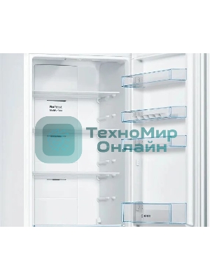 Холодильник Bosch KGN39UW30U белый двухкамерный 279/87л морозилка снизу, No Frost