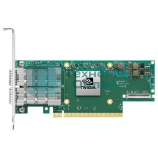 Сетевая карта Infiniband/ Nvidia ConnectX-6 DE InfiniBand adapter, HDR, single-port QSFP56, PCIe 4 .0 x16, No Crypto, Tall Bracket