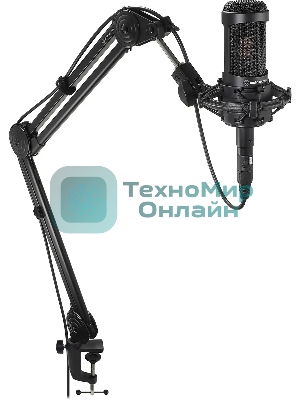 Микрофон проводной Audio-Technica AT2035 черный/черный