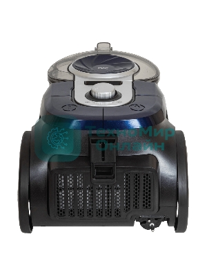 Пылесос JVC JH-VC430 синий, 360/2100 Вт, уборка сухая, пылесборник контейнер, 2.5 л