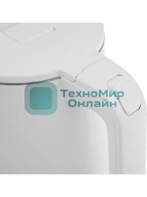 Чайник электрический Centek CT-0005 2200 Вт, 1.7 л, белый
