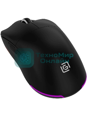 Мышь беспроводная Oklick 900GMW черный, 26000 dpi, радиоканал, Bluetooth, USB, кнопки - 6