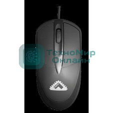 Мышь проводная БЕШТАУ М100РУ черный, 1200 dpi, USB, кнопки - 3