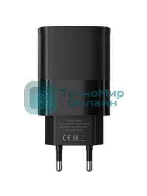 Сетевое зарядное устройство MORE CHOICE (4620202553386) NC09 1USB 3.0A QC3.0 15W, черный