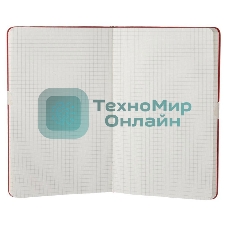 Блокнот Moleskine CLASSIC QP061R Large 130х210мм, 240 страниц, клетка, твердая обложка, фиксирующая резинка, красный