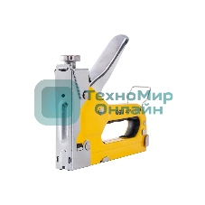 Мебельный степлер Deli DL1313 3-в-1. 4-8мм. 0,6 кг. Полностью стальная конструкция. Подходит для D/U/T.