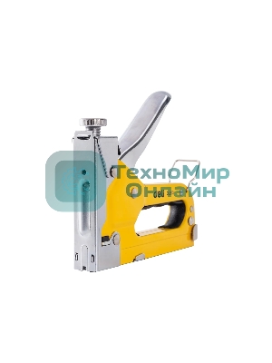Мебельный степлер Deli DL1313 3-в-1. 4-8мм. 0,6 кг. Полностью стальная конструкция. Подходит для D/U/T.