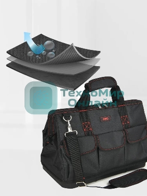 Сумка для инструментов Deli DL430901 Black Edition