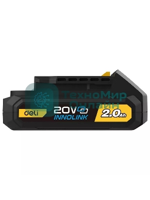 Аккумулятор Deli DL-DC20A2 (2А*ч, 20В, Li-ion)