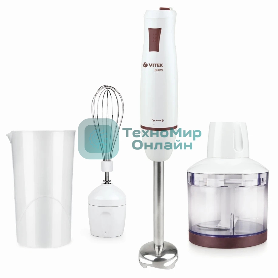 Блендер погружной Vitek VT-8522(W) 800 Вт.