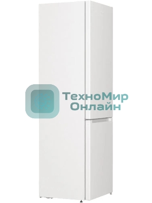 Холодильник Gorenje NRK6201PW4 белый двухкамерный 235/96л морозилка снизу, No Frost