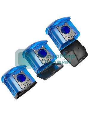 Пылесос Ginzzu VS437 черный/синий, 420/2400 Вт, уборка сухая, пылесборник контейнер 2,5 л