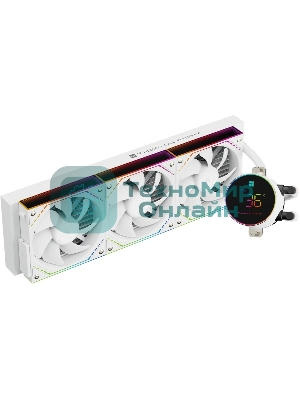 Система жидкостного охлаждения Thermalright Frozen Magic 360 Digital V2 ARGb Soc-AM5/AM4/1200/1700/1851 белый 4-pin 28dB Al LCD Ret (F-MAGIC-360-DIGITAL-WH-ARGb-V2)