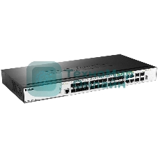 Коммутатор D-Link DGS-3000-28SC, 24×1 Гбит/с + 4×1 Гбит/с Combo, управляемый