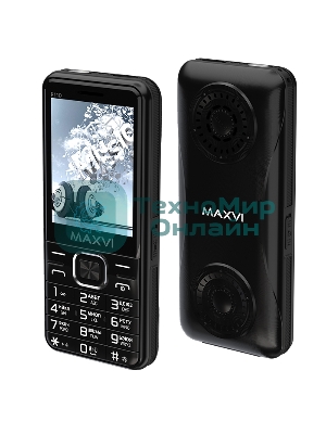 Мобильный телефон Maxvi P110 черный