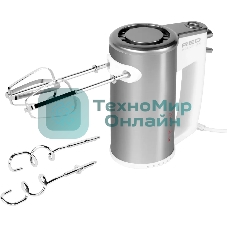 Миксер ручной Red Solution RHM-M2108 500Вт белый/серебристый
