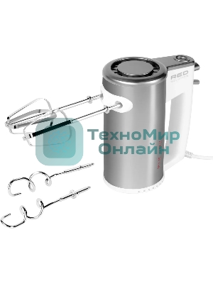 Миксер ручной Red Solution RHM-M2108 500Вт белый/серебристый