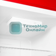 Холодильник Maunfeld MFF186NFRR красный двухкамерный 181/71л морозилка снизу, No Frost