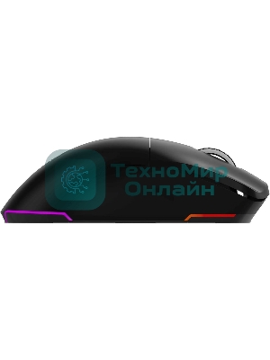 Мышь беспроводная Oklick 900GMW черный, 26000 dpi, радиоканал, Bluetooth, USB, кнопки - 6