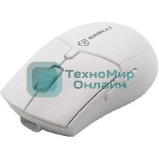 Мышь беспроводная Raskat M007WB белый, 2400 dpi, радиоканал, Bluetooth, USB, кнопки - 6