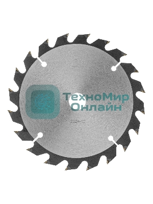 Пильный диск по дереву Denzel ф165 х 20 мм, 20 зубьев