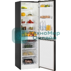 Холодильник Nordfrost NRG 162NF GTM матовый графит двухкамерный 205/105л морозилка снизу, No Frost