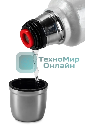 Термос для напитков Rondell Nubes RDS-1970 1 л. серый, картонная коробка