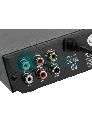 Плеер DVD Hyundai H-DVD200 черный Караоке ПДУ