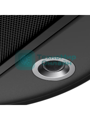 Вытяжка Kuppersberg, цилиндрическая, настенная, 35 см, электронное кнопочное управление, таймер, отвод/рециркуляция, 3 скорости, производительность 850 м3/ч, LED освещение, обратный клапан, уровень шума 68 дБ, угольный фильтр CF110 (опция), цвет черный