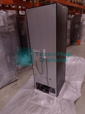 (Поврежденный товар) Холодильник Weissgauff WRK 185 Total NoFrost Inverter Black (Вмятина на верхней двери.)