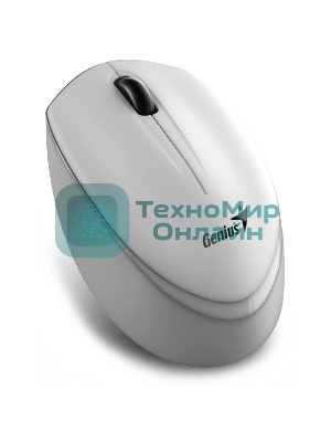 Мышь беспроводная Genius NX-7009 белый/серый, 1200 dpi, радиоканал, USB, кнопки - 3