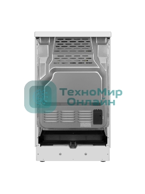 Плита электрическая Maunfeld MEC55CW07 белый, конфорок 4 шт, духовка 60 л, 50 см x 85 см x 60 см