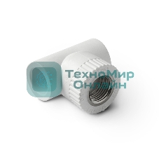 Тройник комбинированный 32 х 1' ВР полипропиленовый PPR белый PRO AQUA