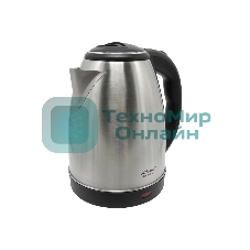 Чайник электрический Atlanta ATH-2431 1,8л, 1500Вт черный\серебристый