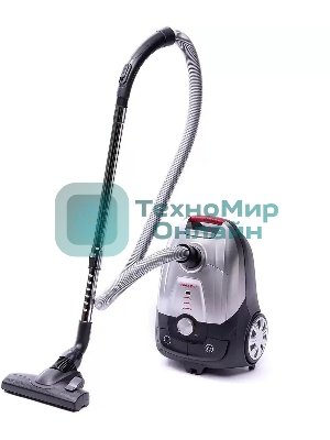 Пылесос Sharp ECJB19RS серебристый, 350/1900 Вт, уборка сухая, пылесборник мешок 2.3 л