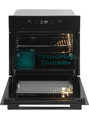 Духовой шкаф Электрический Hyundai HEO 6650 BG черный