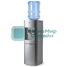 Кулер для воды AEL LD-AEL-28, верхняя загрузка, нагрев 90 °С, охлаждение 15 °С, серебристый/серый