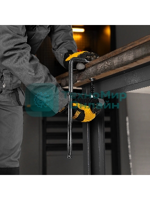 Струбцина Denzel F-образная, 80x300 мм, кованая