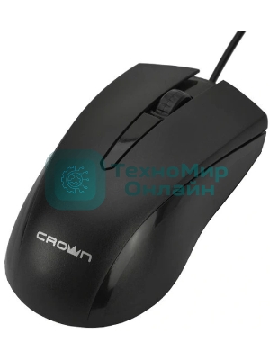 Мышь проводная CROWN CMM-310 черный