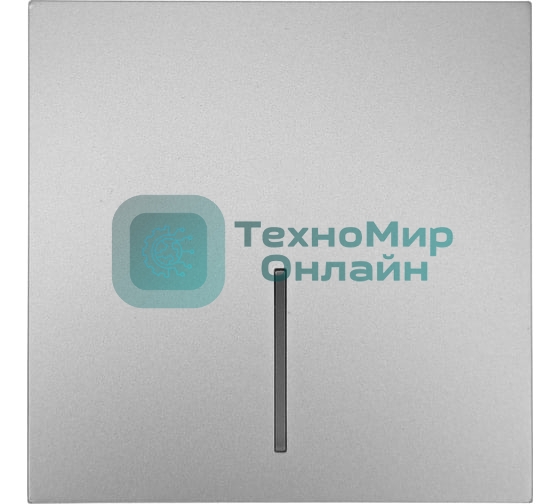 Выключатель 1-кл. с индик. СП ZIMA IP20 10А безвинт. зажим серый матовый LEZARD 704-7488-111QC