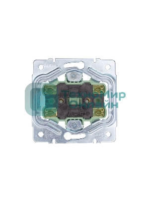 Розетка 2-м LEZARD СП OSEN без заземл. ПБТ, механизм, черный бархат 743-4200-128B